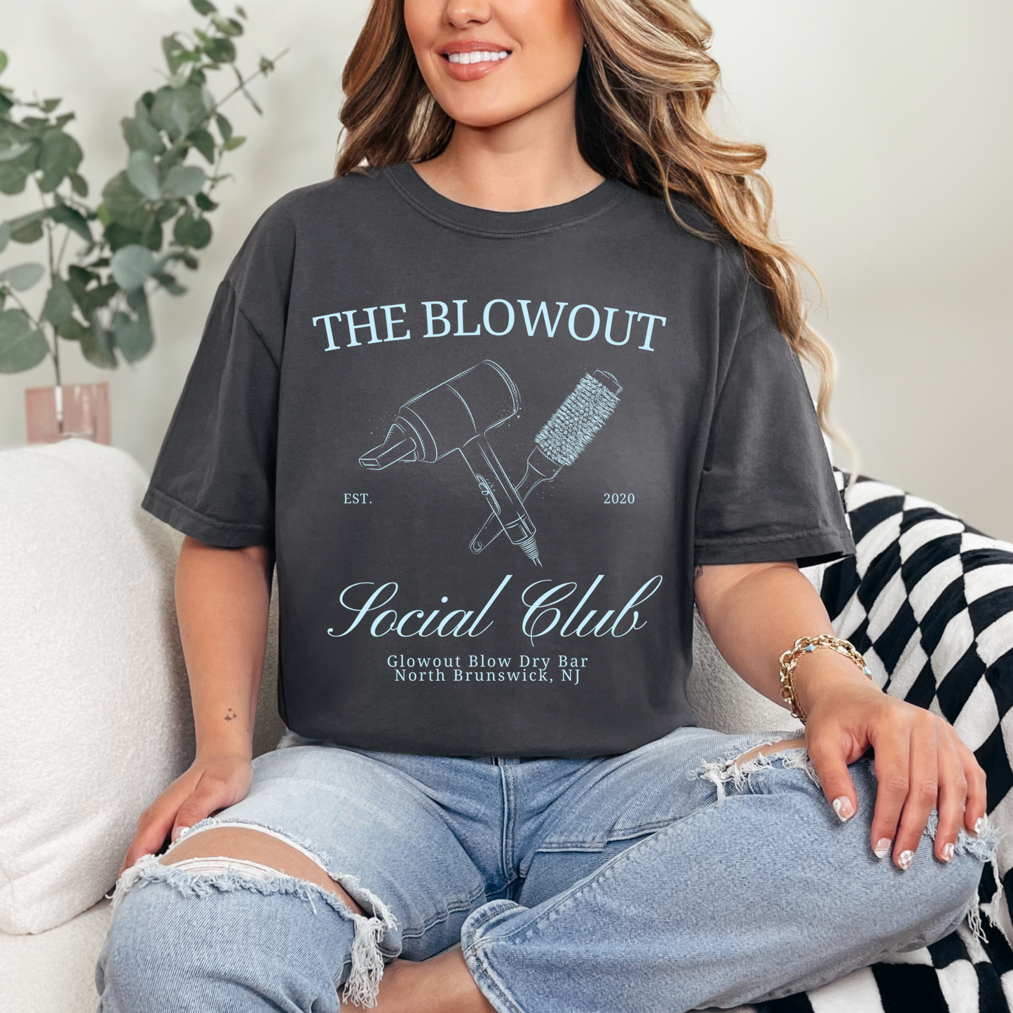 Glowout Blow Dry Bar Tee